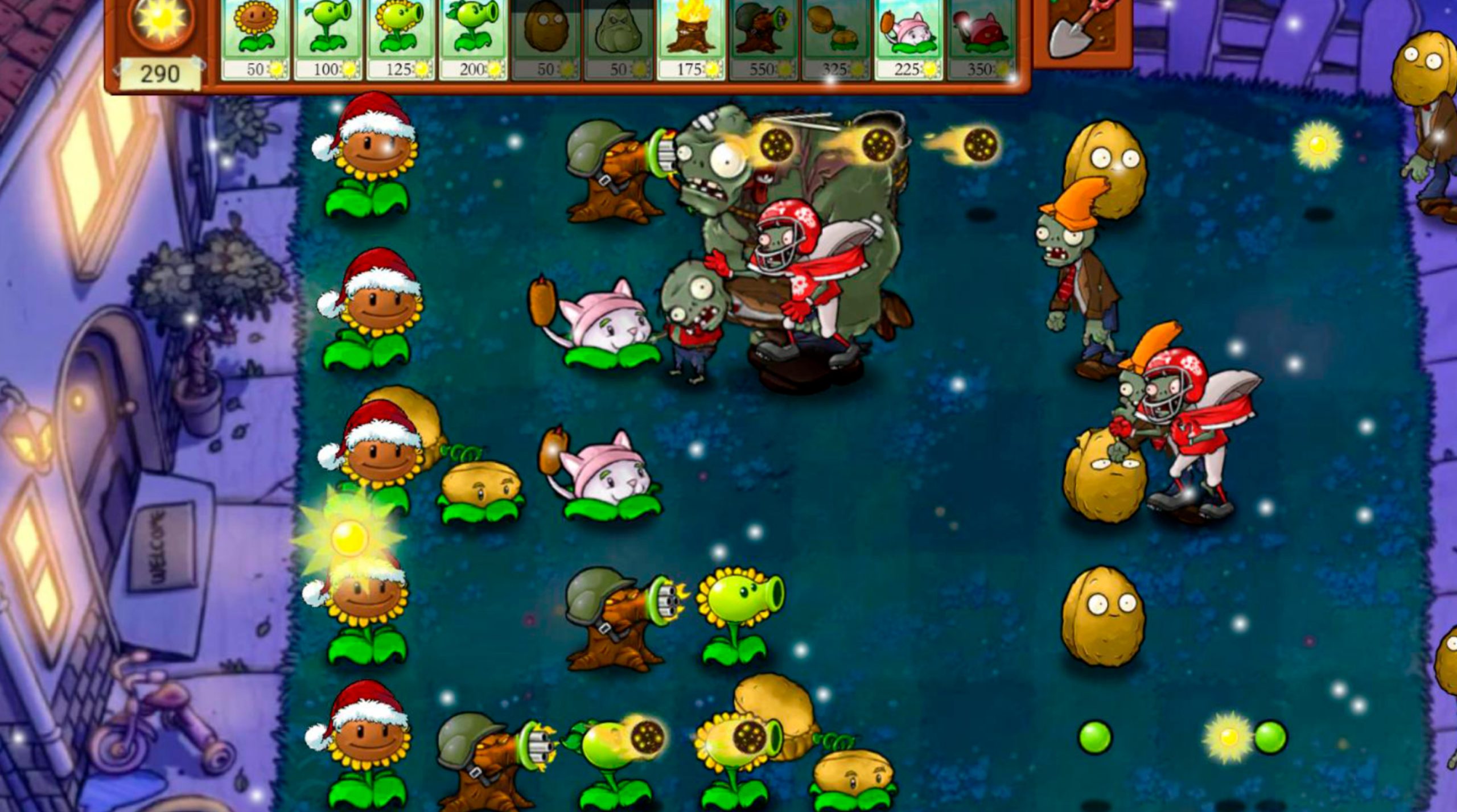 Plants Vs Zombie Hybrid Story Mod Strategy Game
