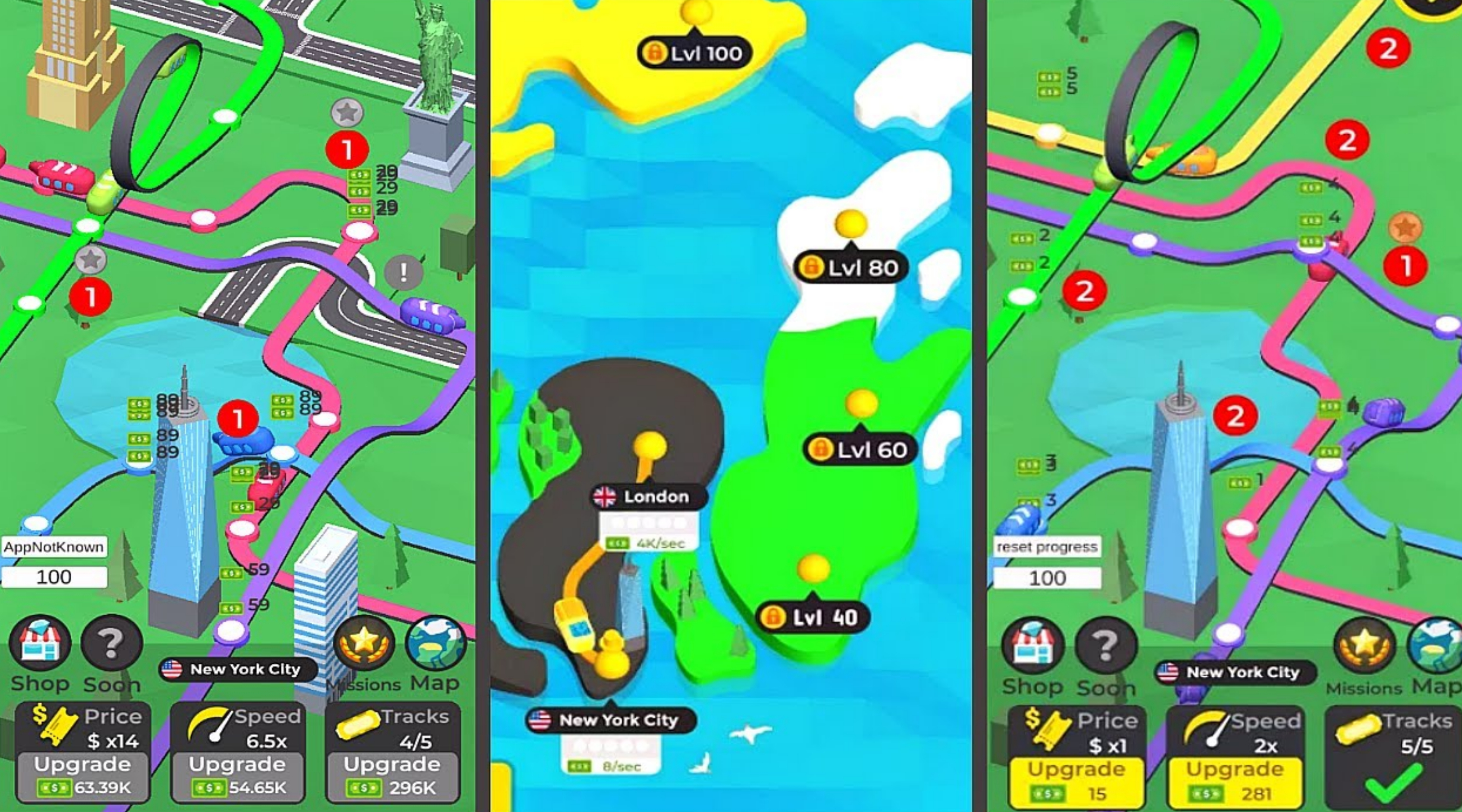 Subway Idle 3D Online Game